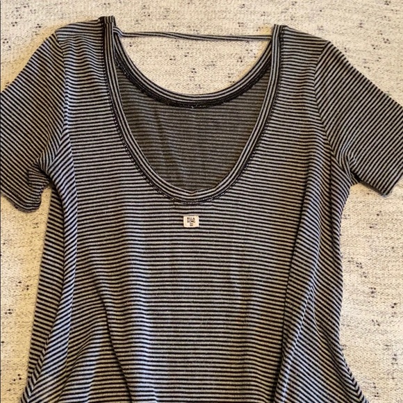 Striped flowy tee - Picture 2 of 3